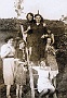 Padova-Rio di Ponte S.Nicolò,1946-Momenti d'allegria durante la vendemmia,si noti 'el veturo pien de ua'.(by Andrea e Illario) (Adriano Danieli)